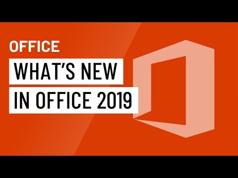 What's New in Office 2019
