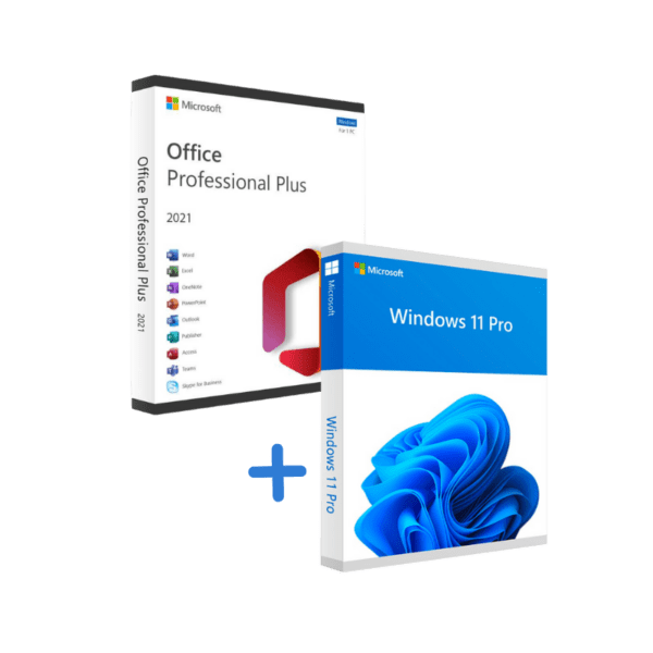 Windows 11 Pro and Office 2021 Pro