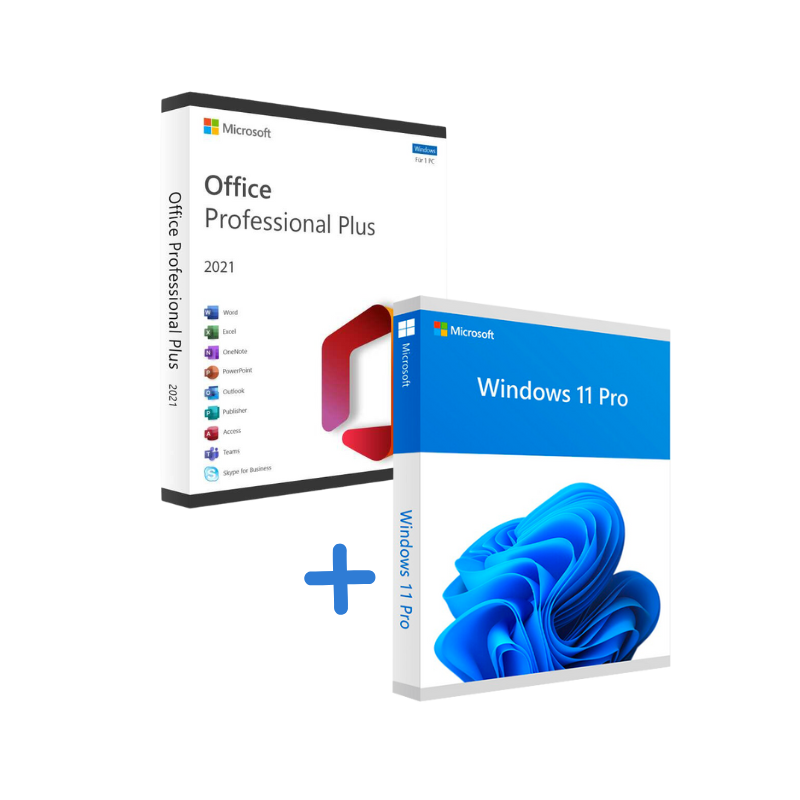 Windows 11 Pro and Office 2021 Pro